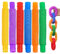 Stretch Pipe Toy,12 PCS Fidget Tube Toys Fun Tubes Mini Sensory Tube Colourful Tubes Sensory Toys Pop Tubes for Autism