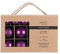 Weihnachtskugeln Glas 4-6cm Mix 34er Set - matt & glänzend - Christbaumkugeln Weihnachtsbaumkugeln für Weihnachten - Christbaumschmuck & Weihnachtsbaumschmuck Lila - Purple Symphony