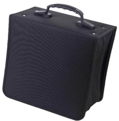 Dickly Custodia per CD e Dvd, capacità 500, Comoda Scatola Portatile per riporre CD, per Musica Audio, Viaggi, casa