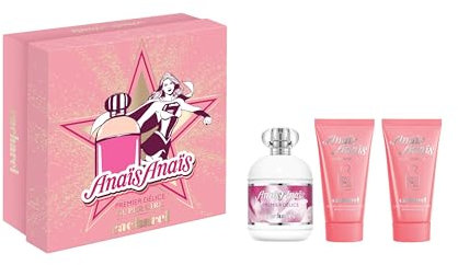 Cacharel - Anaïs Anaïs - Coffret Cadeau Eau de Toilette, 2 Laits Corps Hydratants - Parfum Féminin Tendre, Délicat & Doux - Fragrance Fraîche & Florale - Tenue Longue Durée - Parfum de Luxe pour Femme
