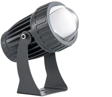 Faisceau LED Projecteurs - Spot LED Exterieur - Projecteurs LED, Faisceau LED AC 220 V, Lampe Murale D'extérieur, Éclairage Paysager, Support Réglable À 180 °, Étanche IP67, Faisceau Étroit(Warm white
