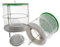 Happyyami 1 Satz Fänger Fliegend Moskitonetz Fallen Outdoor Fliegenfalle Trauermücken Falle Schnäpper Flies Catcher Fliegenfalle Netz Käfige Zum Fangen Von Insekten Plastik 2st