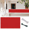 Couverture de Confidentialité Écran 140 x 400 cm Store Latéral pour Balcon Brise Vue Pare-Vue Protection 95% UV, Résistant Aux Déchirures et Au Vent, avec Cordons, pour Patio/Terrasse/Grillage, Rouge