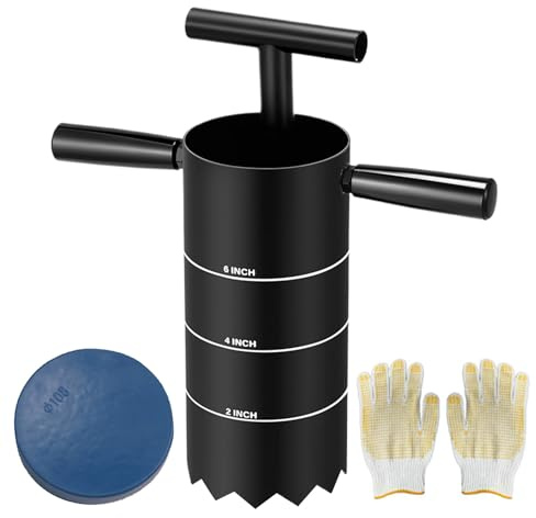 Golf Green Cutter – Heavy Duty Turf Punch Tool, Detachable Handle Coring Device | Precision Manual Hole Digger for Outdoor Driving Range Course Backyard Garden Lawn Grass Practice Putting Green Landsc