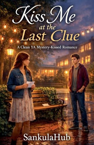 Kiss Me at the Last Clue: A Clean YA Mystery-Kissed Romance