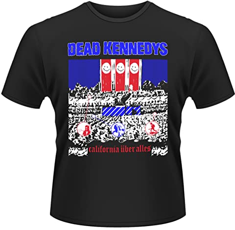 Dead Kennedys California Uber Alles Official Herren Nue schwarz T Shirt