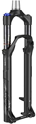 RockShox Fourche Reba Couronne 26 RL 9Qr Motioncontrol Alum STR 1 1/8 Solo Air (Comprend Étoile Nut) A6 Fourchette Unisex-Adult, Fast Black, 100mm
