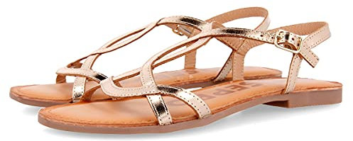 Gioseppo (GIOS6) Femme Navassa Sandale, Doré, 37 EU