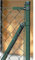 Strebe grün 34x2000mm Zaunpfosten Zaunstrebe Pfosten Maschendraht Gartenzäune