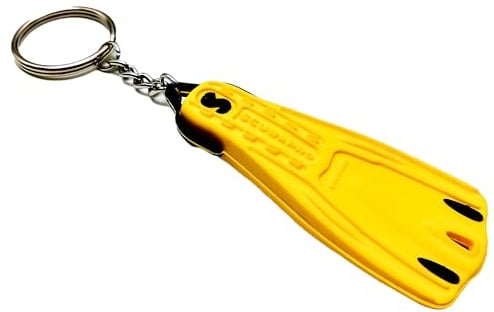 Scubapro Go Sport Schlüsselanhänger Tauchflosse (gelb)