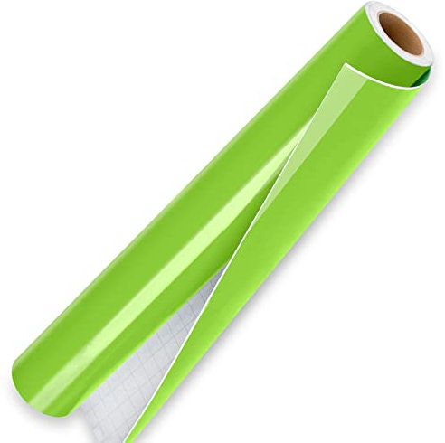 IModeur Vinilo permanente verde – Vinilo autoadhesivo de vinilo verde de 12 x 84 pulgadas para manualidades de bricolaje