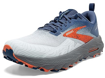 Brooks 1104031D405 Cascadia 17 Sneaker Herren Blue/Navy/Firecracker EU 44