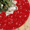 FOTSHARER Weihnachtsbaumrock rot 91,4 cm Pailletten Samt Baumröcke Vintage Weihnachtsbaum Rock Abdeckung für Weihnachten Party Dekor Glitzer Weihnachtsbaum Rock für Zuhause Urlaub Indoor Outdoor