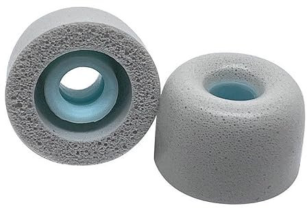 Earbuds Tips Replacement Compatible for Sony WF-1000XM5, Soft Memory Foam Ear Tips Headphone Covers Earpads In Ear Eartips Cushion Buds Cups for Headset Earplugs Sleeves Cover (gray L)
