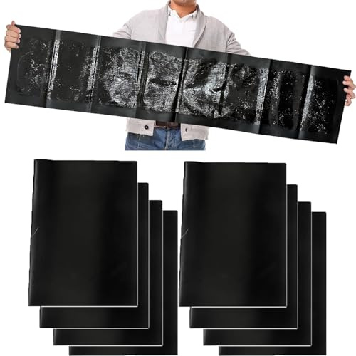 Pafnisoin 10 Pezzi Trappola per Topi Grandi e Ratti Interno 120cm*28cm Colla per Topi Forte Piege a Rat Colle Glue Collante Trappole per Topi Colla