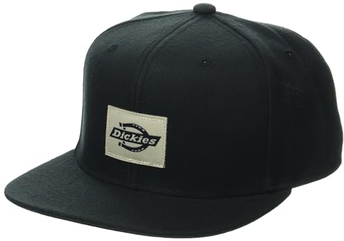 Dickies Herren Mid Pro Mütze mit Flacher Krempe Hut, Schwarz, Einheitsgröße