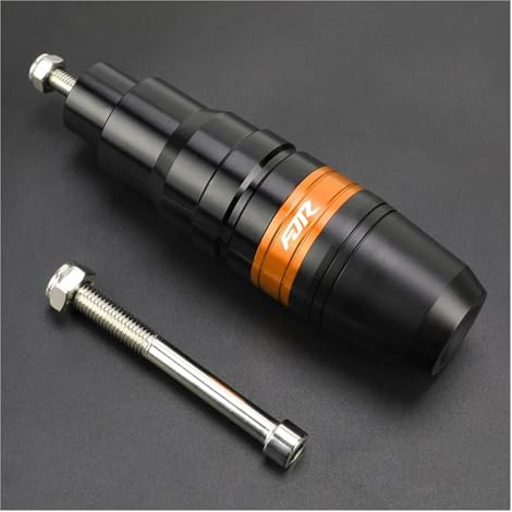 UTVpioKM Crash-Schutz-Sturzpad FÜR FJR 1300 1300A FJR1300 FJR1300A Motorrad Rahmen Slider Fallen Schutz Anti Fallen Bar Von Auspuffrohr (Color : K)