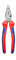 17,8 cm lange Linesman-Zange – langlebige Chrom-Vanadium-Stahlzange mit Teflon-Finish, roter und blauer rutschfester Griff zum Greifen, Drehen, Biegen und Schneiden von Draht