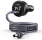 QUIDDITY 2-in-1 Starlink Mini DC Power Cable + Cigarette Lighter Adapter 12V-24V with Digital Display, Water-Resistent Car Charging Cord with USB Type-C Port Starlink Mini Accessories(2M/6.6FT)