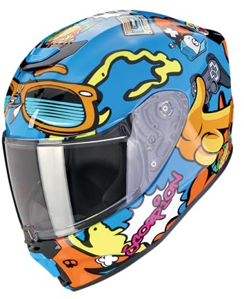 SCORPION EXO-JNR AIR FUN Blue-Orange L