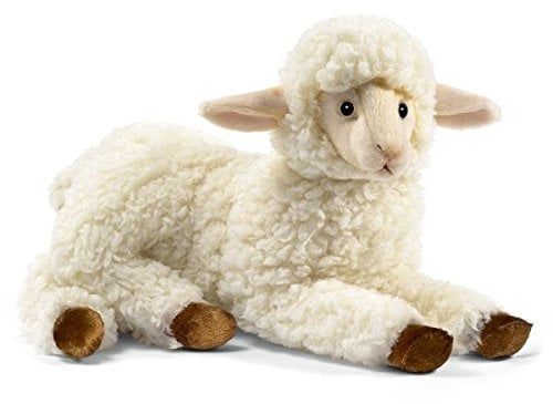 Hansa Anima - 5366 - Lamm, liegend, 33cm, Plüsch