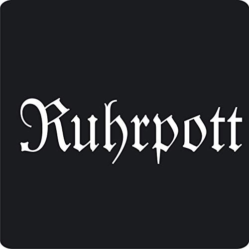 1 Ruhrpott-Aufkleber zur Dekoration von Autos, Motorrädern und Fahrrädern und Allen Anderen Fahrzeugen