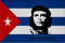 U24 Aufnäher Kuba mit Che Guevara Revolution Fahne Flagge Aufbügler Patch 9 x 6 cm