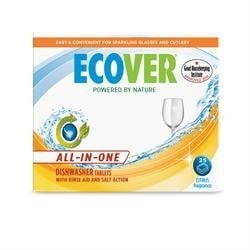 Ecover All-In-One Dishwasher Tablets (25) by Ecover