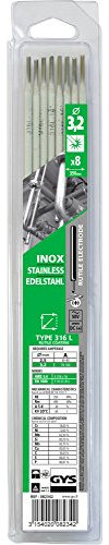Elektrode, Edelstahl GYS – Durchmesser 3,2 mm – Verkauft von 8