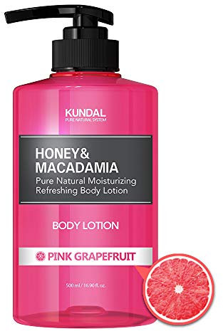 KUNDAL feuchtigkeit body lotion 500ml (pink grapefruit)
