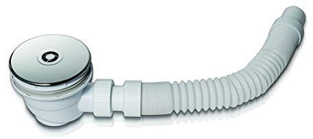 Bonde Siphoide 90mm avec tuyau flexible pour le receveur de douche