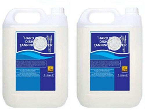 We Can Source It Ltd - Hard Water Dishwasher Detergent and Built-in Tannin Remover - Stain Remover For Professional and Commercial Grade Use - 2 x 5 Litres