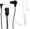 Alecto FRH-10 Duo - Walkie Talkie Headset - In Ear Ohrstöpsel 2 Pack - Ergonomisch und Austauschbare Silikonkappen - Schwarz