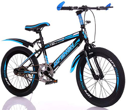 ZXCVB Mountainbike MTB 20/22/24 Zoll Fat Tire Bike Fahrrad Mit Scheibenbremsen MTB Bike Für Männer Und Frauen,Blue-24inch