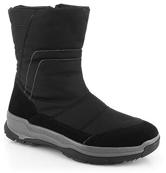 KIMBERFEEL DOPOSCI UOMO INVERNO MANIGOD STIVALI DA NEVE NERO (43)