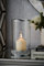 DEENZ Antique Harper Gem Hurricane Candle Holder Pillar Candle Holder Crushed Crystal jewel Decorations, Gifts for Wedding Party Home