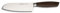 Felix SOLINGEN 986003 Size S Smoked Oak Santokumesser – 16cm Schneide aus Klingen-Stahl - Made in Germany