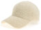 Baseballkappe aus Lammwolle, warm, Winter, Teddy-Fleece, Hip-Hop-Kappe für Männer und Frauen, Outdoor-Reisen, Beige, Medium