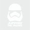 tradercat Auto Aufkleber Star Wars Storm Trooper - 10cmx15 cm - Sticker für alle Oberflächen - Fenster, Seitenspiegel, Heckscheibe, Motorhaube, Fahrzeug – mit Anleitung