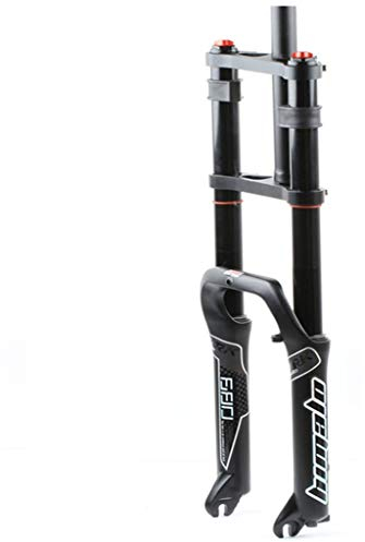 KANGXYSQ 20 Pouces VTT À Suspension Pneumatique Épaule Fourche 20 * 4.0 Fat Tire Largeur Fourche 135MM Fourche À Suspension