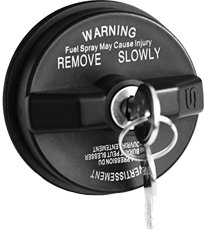 Abschließbarer Tankdeckel, Tankdeckel für Chrysler Dodge Jeep Ram – Liberty Compass Commander Challenger Patriot Grand Caravan Ram 1500 2500, Cherokee Wrangler JK TK, Journey Dakota, Durango, Avenger