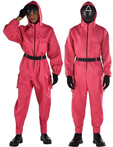Party City Squid Pink Solider Adult Halloween Costume for Men Large