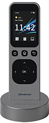 Yagusmart WiFi Télécommande IR Universelle, avec écran tactile Haute Définition, avec une Base de Chargement, IR et RF Télécommande Universelle, Compatible avec Tuya/Smart Life App