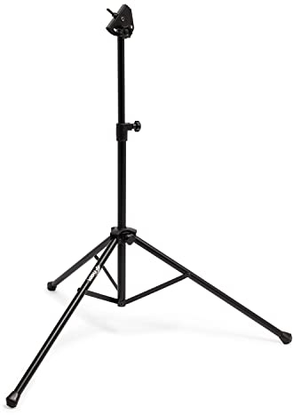 Tiger DHW50-BK Schlagzeug-Übungspad-Ständer mit 6 mm (M6) Gewinde mit Tragetasche