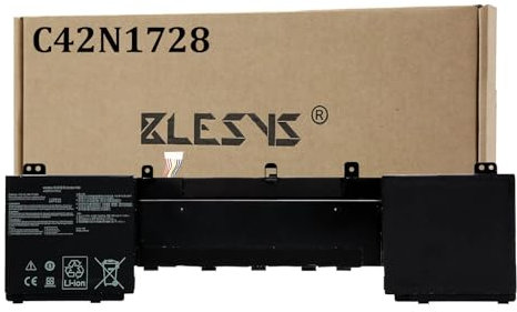 BLESYS C42N1728 Akku für Asus Zenbook Pro 15 UX550G UX550GD UX550GE UX550GEX UX550GDX UX580G UX580GD UX580GDX UX580GE UX580GEX Series