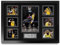 HWC Trading Lebron James Geschenke Gedrucktes Signiertes Autogramm Präsenationsdisplay für Fans von Basketball Memorabilien - A2 Gerahmt