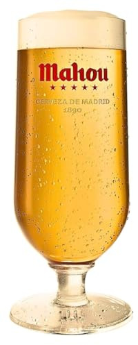 Mahou Offizielles Pint-Glas, Pints zu Hause, ideal für PerfectDraft Pours