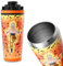 Ice Shaker Dragon Ball Z Stainless Steel Shaker Bottle | 26oz , Goku | Cold for 30+ Hours | Insulated Cup with Twist-on Agitator | Odor-Free Bottle for Protein Shakes, Water, Smoothies, Cocktails