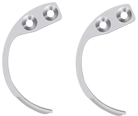 GXGM Pack de 2 piezas separador de etiquetas.Quita Alarmas Ropa, Gancho removedor manual de alarmas. Desalarmador de ropa. LLave antirrobo para cierre magnético. Acero inoxidable.
