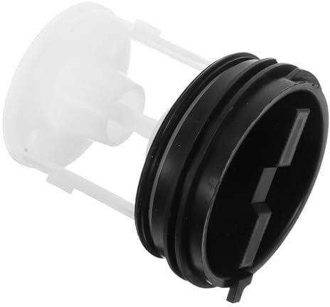 SEWOART 2loch Waschmaschinen Ablaufventil Kunststoff Abdeckung Siebfilter Passend Schützt Vor Flusen Haar Ablagerungen Einfache Montage Kompatibel Mit Vielseitigen Modellen